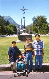 Entrance to Lourdes